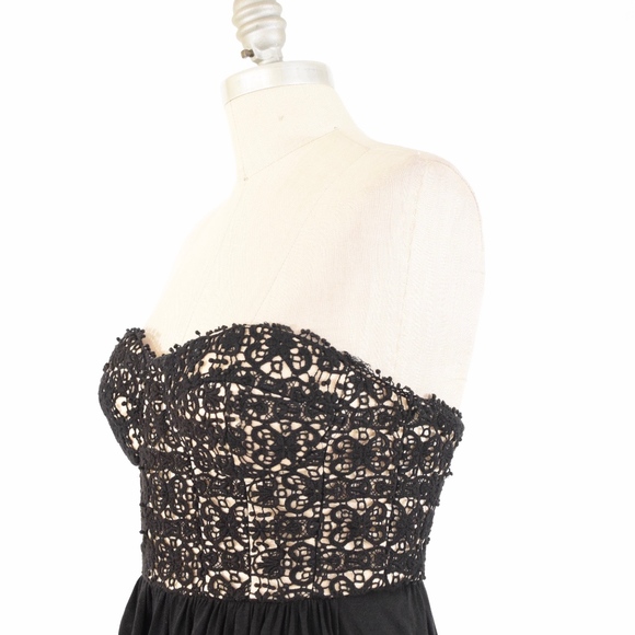 LIL Embroidered Bustier Bodice Mini Dress - Picture 3 of 7